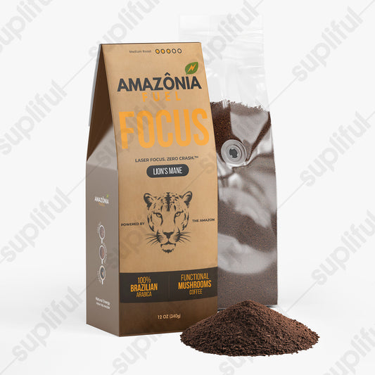 Amazônia Fuel Focus Mushroom Coffee