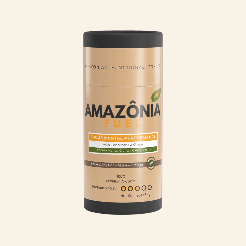 Focus Instant Mushroom Coffee - Amazonia Fuel
