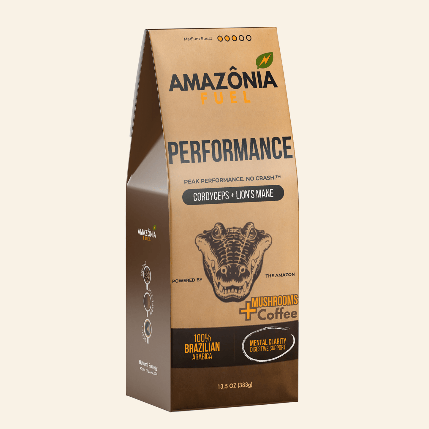 Performance Mushroom Coffee - Amazonia Fuel