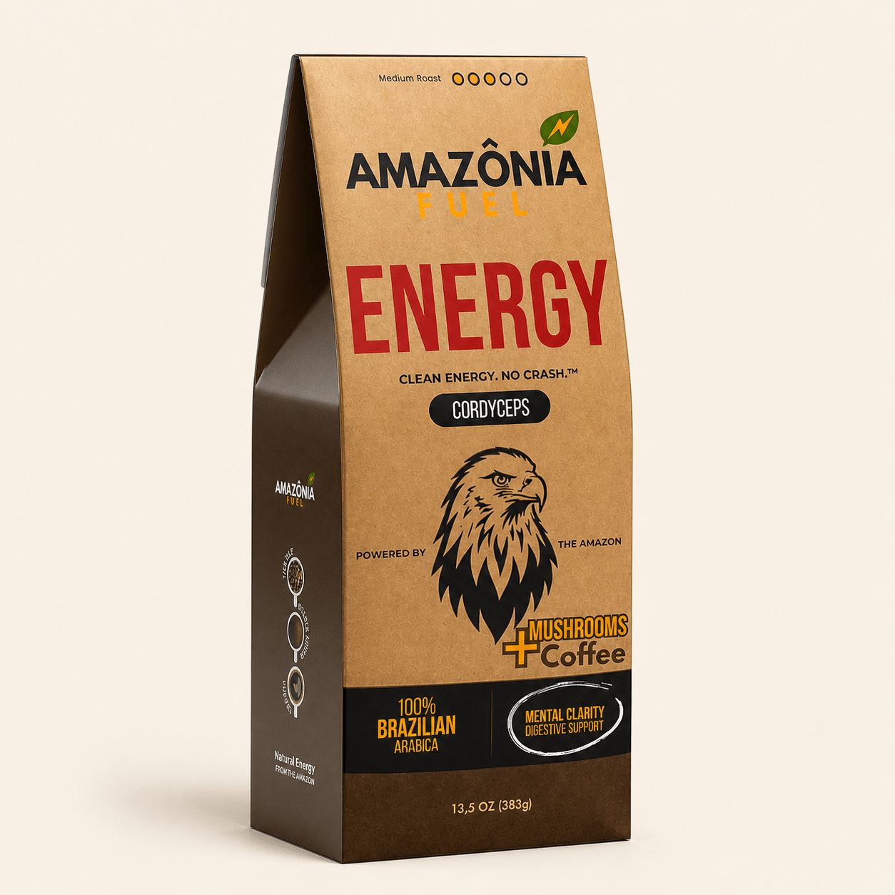 Energy Mushroom Coffee - Amazonia Fuel