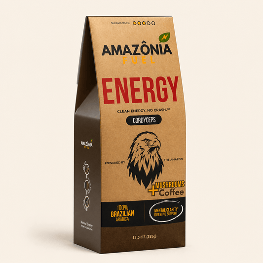 Energy Mushroom Coffee - Amazonia Fuel