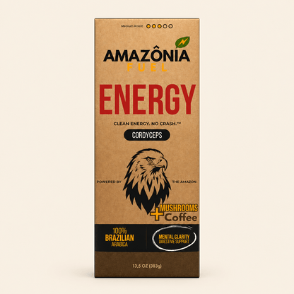 Energy Mushroom Coffee - Amazonia Fuel