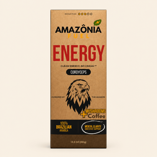 Energy Mushroom Coffee - Amazonia Fuel