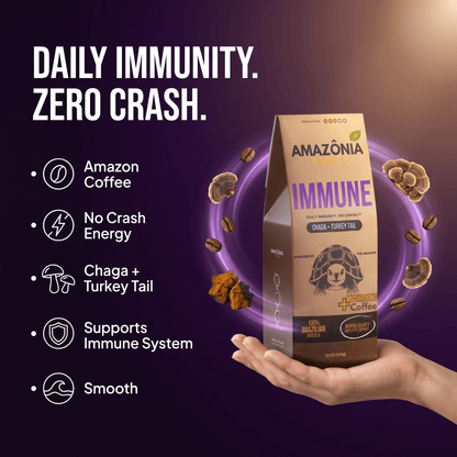 Immune Mushroom Coffee - Amazonia Fuel
