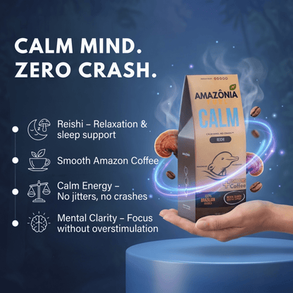 Calm Mushroom Coffee - Amazonia Fuel