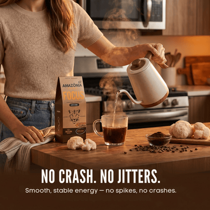 Focus Ground Mushroom Coffee - Amazonia Fuel