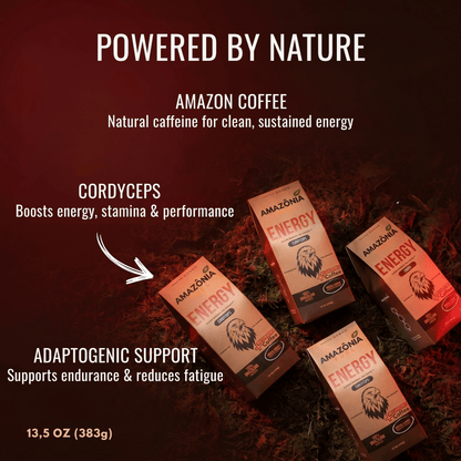 Energy Mushroom Coffee - Amazonia Fuel