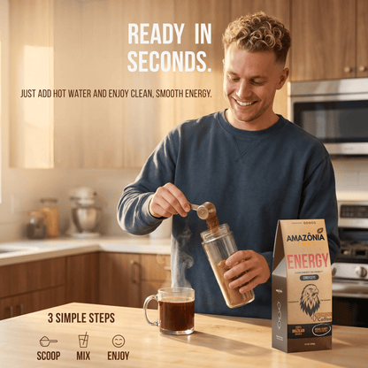 Energy Mushroom Coffee - Amazonia Fuel