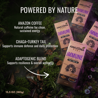 Immune Mushroom Coffee - Amazonia Fuel